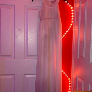 White elegant children’s dress